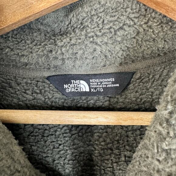 The North Face Mens size XL Leo Gordon Lyon 1/4 Zip Fleece Pullover Brown - Picture 7 of 10
